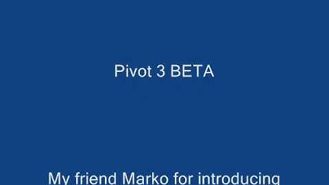 Pivot 3 BETA Random Animation