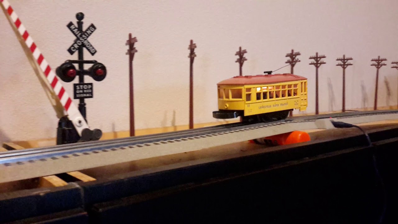 Lionel Trolley line installation! YouTube