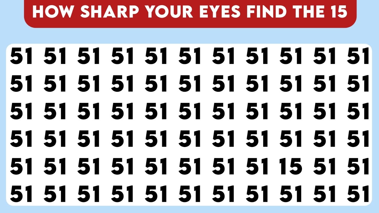 Find the Odd Number Among These – A Fun and Challenging Brain Teaser