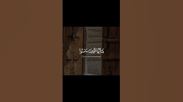 إِنَّ اللَّهَ وَمَلَائِكَتَهُ يُصَلُّونَ عَلَى النَّبِيِّ | سورة الأحزاب | ماهر المعيقلي