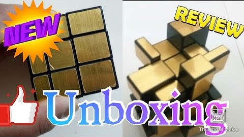 Qiyi Mirror cube Unboxing and first impressions