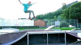 HARDEST FLIP TRICK EVER | TRE FLIP LATE LASER FLIP