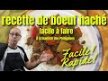 Recette de boeuf hach facile  faire