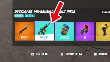 The NEW DEV LOOT in Reload! (Rare Ultra Drop)