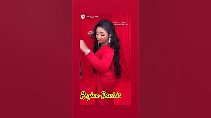 Regina Daniels pre-birthday mood #celebritygist #reginadaniels #regina #shorts