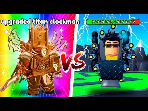 Upgraded Titan Clockman Is Insane In Endless Mode..