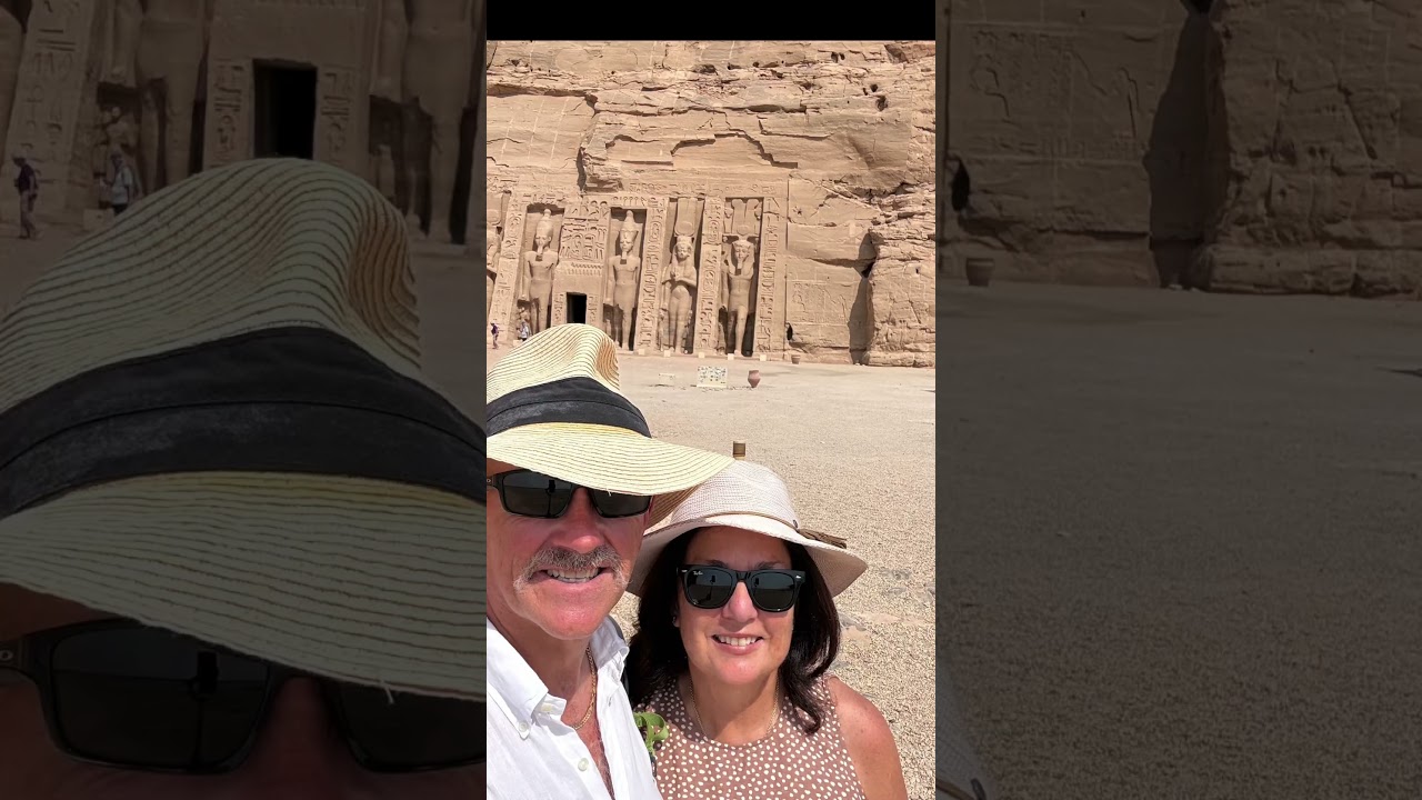Incredible Abu Simbel ​⁠#egypt #hosted #abusimbel #aswan #cruise @uniworld