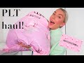 HUGE PLT try on haul | loungewear &amp; cosy quarantine fits