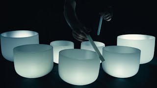 Crystal Singing Bowls ☯ Sound Bath for DEEP SLEEP (432 Hz)