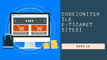 Codeigniter eTicaret Sitesi Ders 10 [ Ürün Ekleme İşlemleri 2.Aşama - Dropzone Resim Yükleme]
