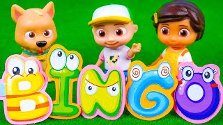 Bingo Bingo Song | Play with CoComelon Toys & Nursery Rhymes & kids Songs