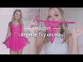 Sexy seethrough lace lingerie haul   avidlove ft destinyyyyx3