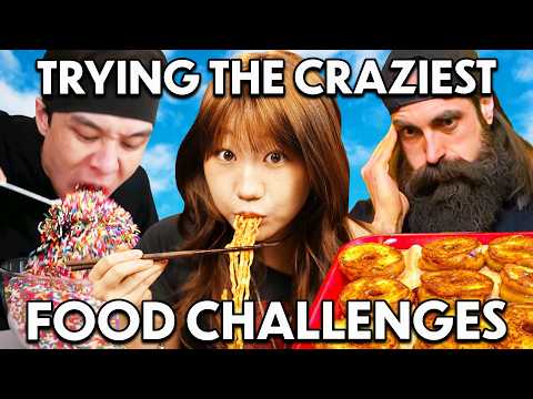 We Try The Craziest Food Challenges!