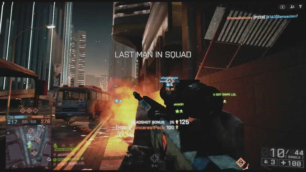 Battlefield 4 Spotlight - M98B CQB: IRNV & SUPPRESOR