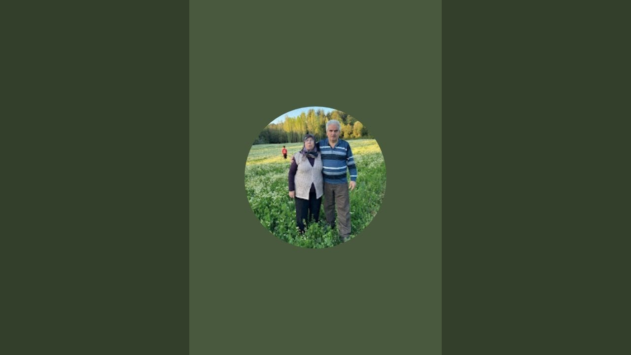 Halil amca bahçede  kanalı canlı yayında