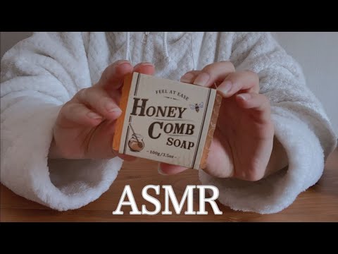 【ASMR】石鹸を泡立てる音🧼＊囁きあり🙊soap whisper🎧