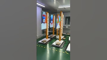 55 inch customized transparent OLED display screen with glittering LED signs