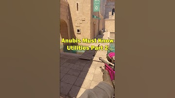 Cs2 Anubis Must Know Utilities Part 2 - #cs2 #counterstrike #csgo
