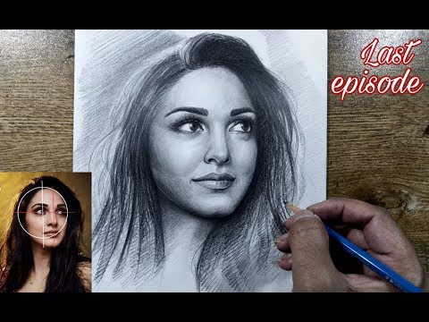 how to draw face using Andrew loomis method last episode