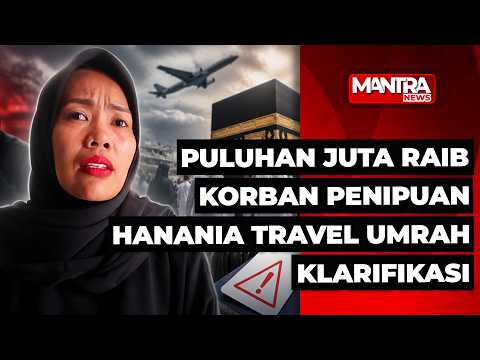 KENA TIPU PULUHAN JUTA, KORBAN PENIPUAN HANANIA TRAVEL KLARIFIKASI