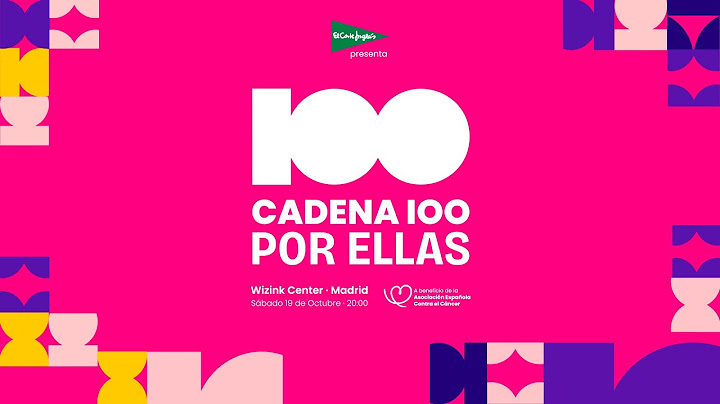 Concierto CADENA 100 POR ELLAS, con Dani Fernández, Amaral, Rozalén, Conchita...