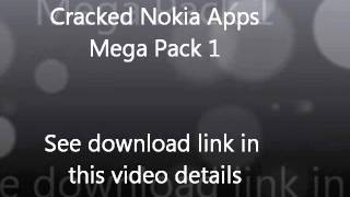 cracked Nokia apps Mega Pack 1.wmv