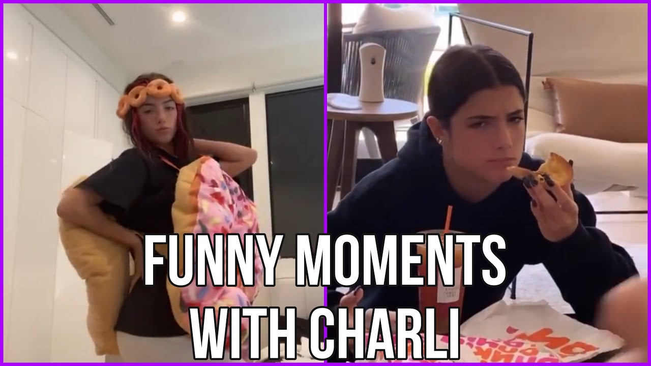 Funny/best moments with Charli Damelio