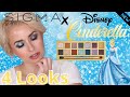 NEW SIGMA BEAUTY CINDERELLA Eyeshadow Palette | 4 LOOKS | Review + Swatches | Steff's Beauty Stash
