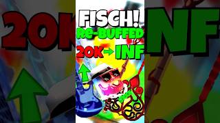 😱FISCH *REBUFFED* EVERY ROD THAT GOT NERFED! #roblox #fisch