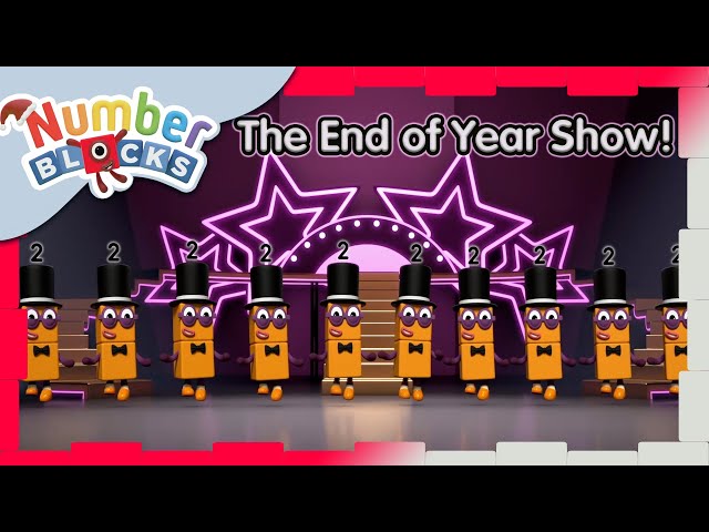 Numberblocks The End Of Year Talent Show Happy New Year Learn To