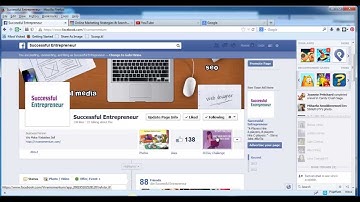 How To Add A Custom Tab To Your Facebook Fan Page- How To Link Youtube To Facebook Business Page