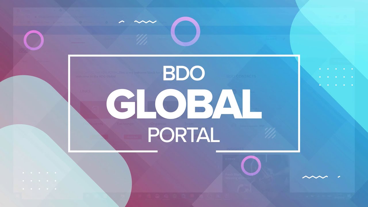 BDO Global Portal | BDO Canada