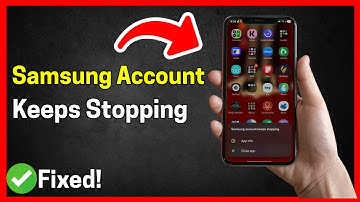 Samsung Account keeps stopping (Quick Fix)