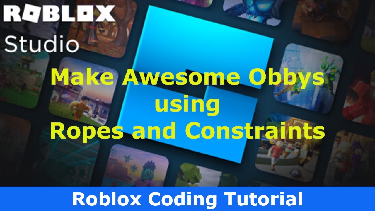 Ropes and Bridges that bend and swing (Roblox Scripting Tutorial - with ...