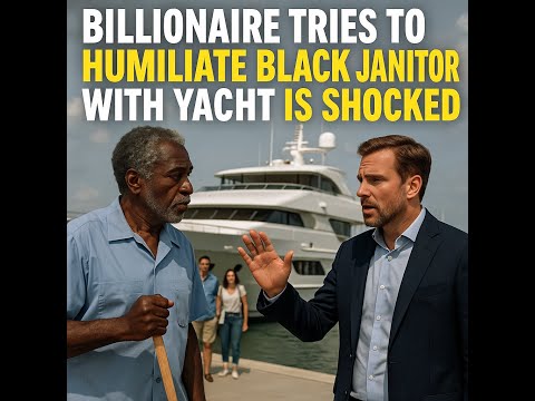 میلیاردر سعی کرد با قایق تفریحی خود سرایدار سیاه پوست را تحقیر کند فورا پشیمان شد