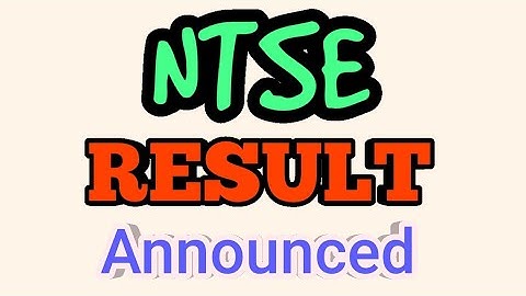 NTSE RESULT DECLARED | NTSE HARYANA 2020 RESULT OUT #shorts