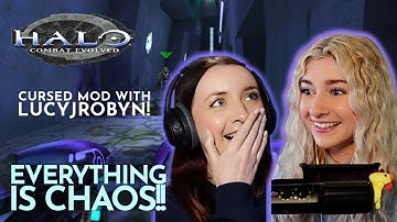 HALO CE CURSED HALO AGAIN MOD WITH @LUCYJROBYN ~ eldeeable gaming