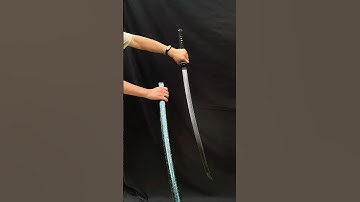 Japanese Katana! Give it a name! #sword#unboxing #katana #fyp