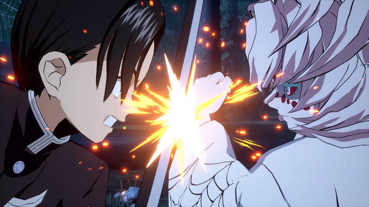 무라타, 코쵸우 시노부 VS 루이 (귀멸의 칼날 히노카미 혈풍담2)