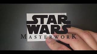 Topps Star Wars Masterwork 2025 Captain Phasma sketchcard hyperlapse