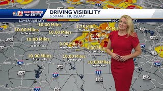 WATCH: More sunshine returning today, chilly again Friday, Mountain snow chances too
