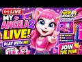PLAY WITH ME! MY TALKING ANGELA 2 LIVE 🎮