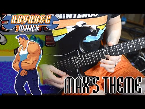 Advance Wars - Max's Theme (Metal Guitar Cover)