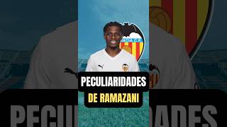 Largie Ramazani es BASTANTE peculiar 🦇⚫️🟠 #fútbol #laliga #valencia #valenciacf #ramazani