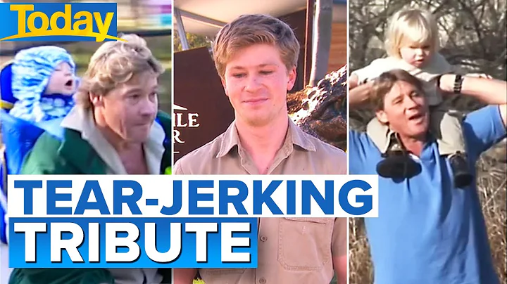 Robert Irwin pays touching tribute to his late fat...