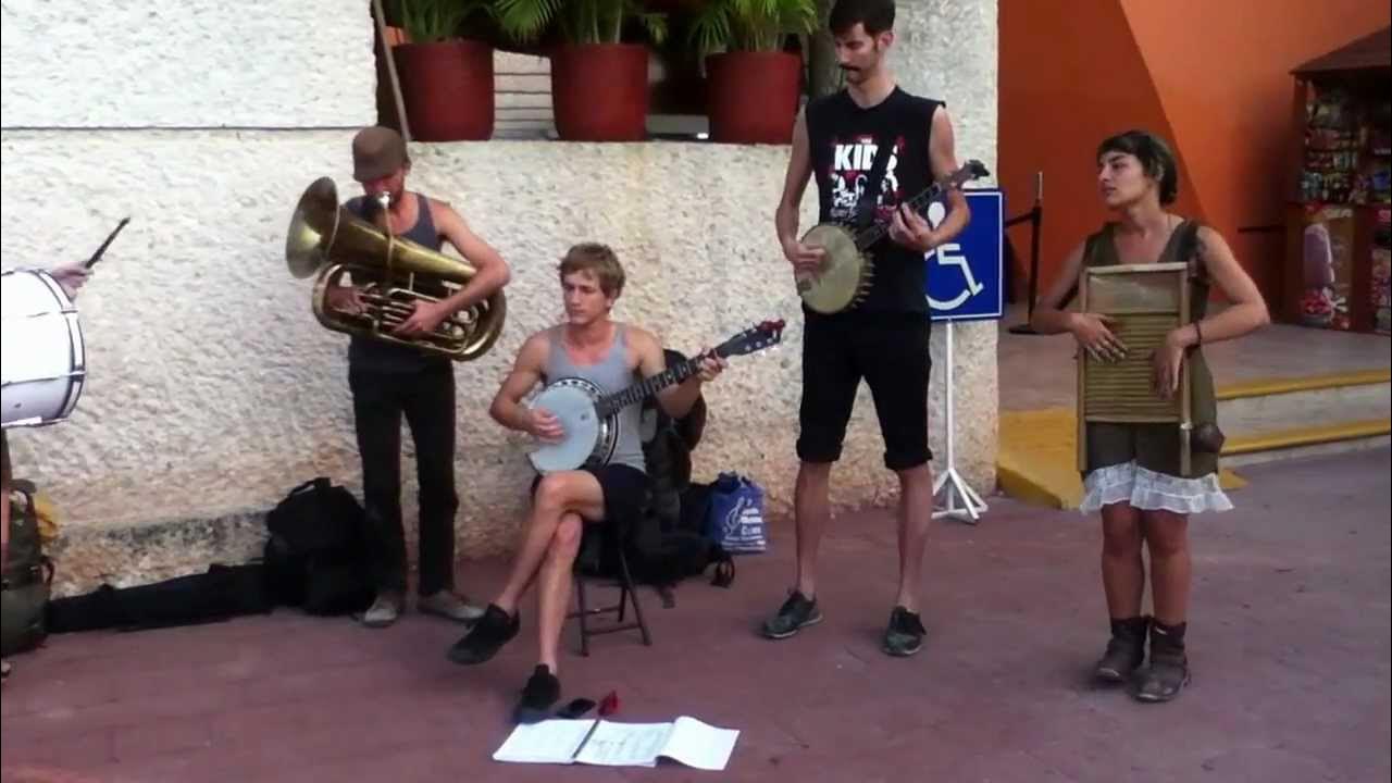 Tuba Skinny ragtime band at Chichen Itza YouTube