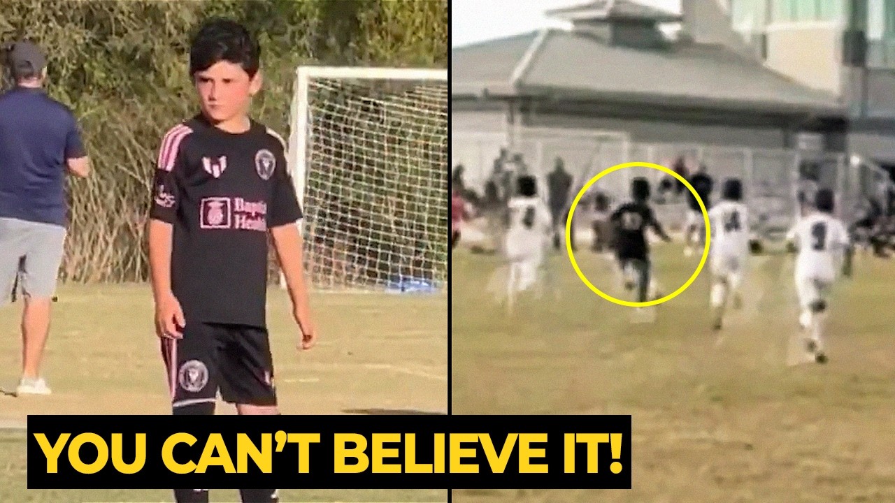 Чиро Месси осмотрел всё поле, а затем забил этот потрясающий гол, как его отец 🥶