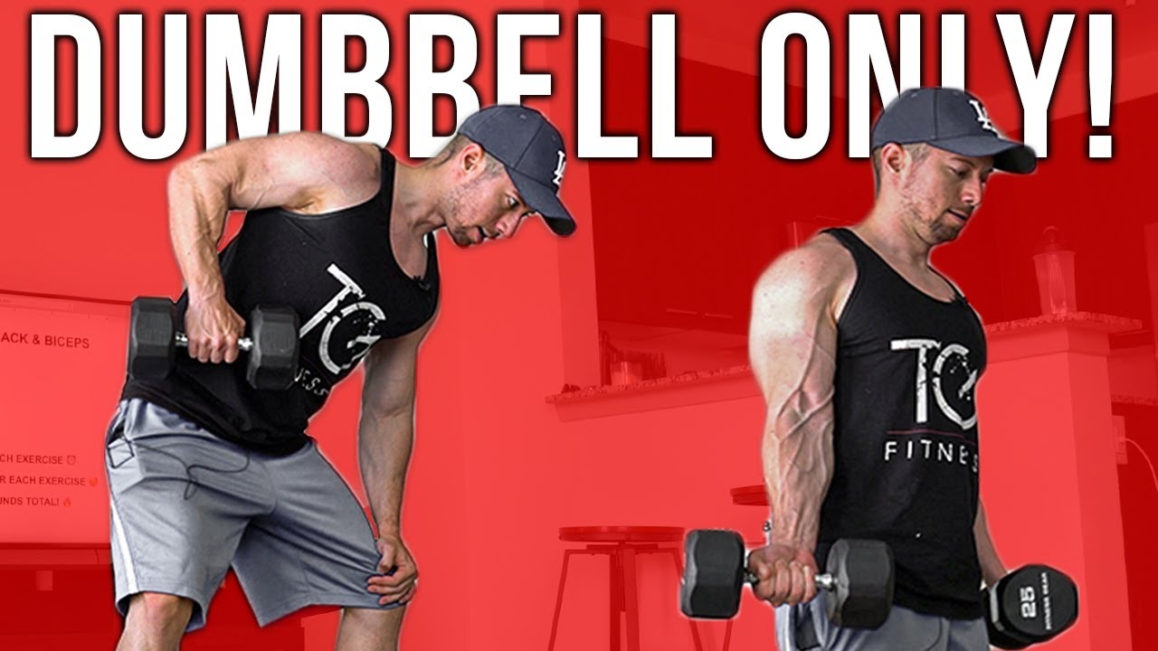 5 Day Back Workout With Dumbbells No Bench for Weight Loss