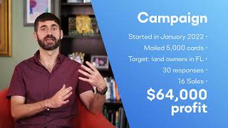Real Estate Investor Marketing Direct Mail Case Study (RocketPrint & Mail)