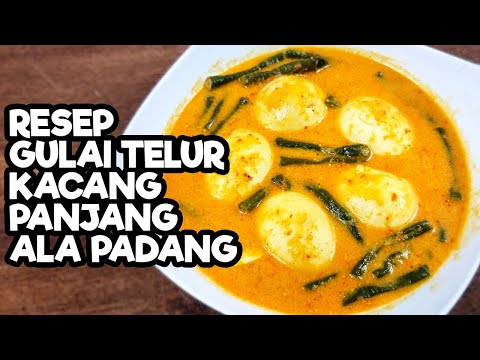Bumbu Gulai Telur Kacang Panjang